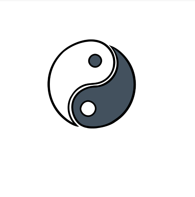 How To Draw Yin and Yang