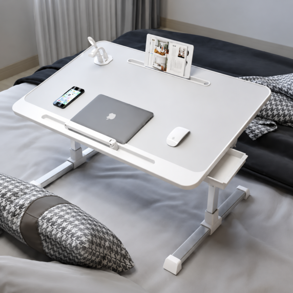 Mesa Portátil Ajustable Para Laptop Camas Y Sofá (Ergonómica)
