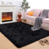 Tapete De Peluche Largo Ultra Suave Para Sala Y Habitación