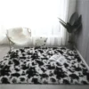 Tapete De Peluche Largo Ultra Suave Para Sala Y Habitación