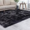 Tapete De Peluche Largo Ultra Suave Para Sala Y Habitación