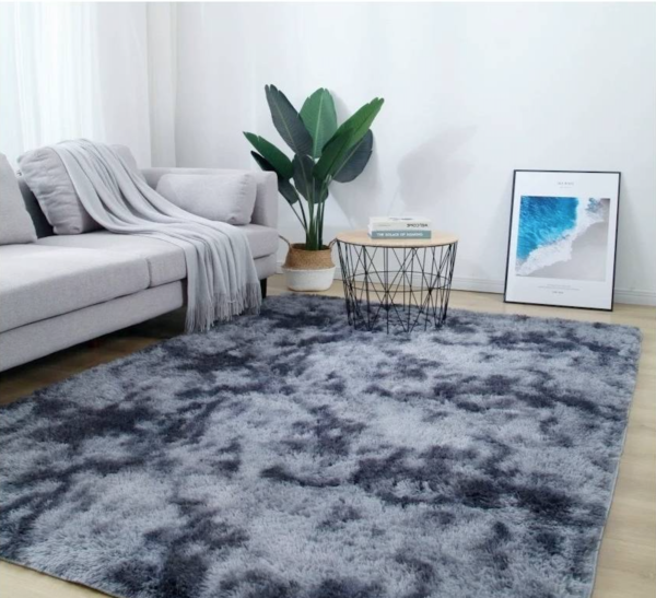 Tapete De Peluche Largo Ultra Suave Para Sala Y Habitación