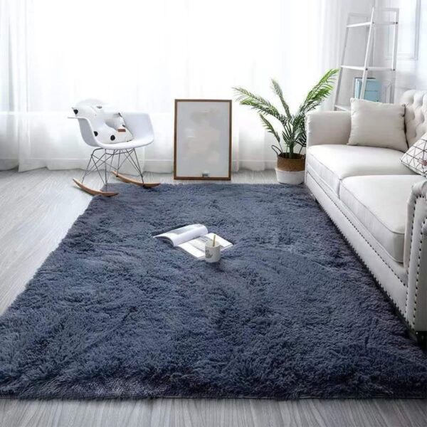 Tapete De Peluche Largo Ultra Suave Para Sala Y Habitación