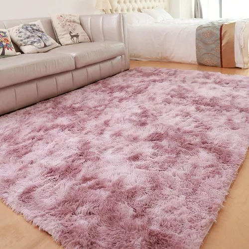 Tapete De Peluche Largo Ultra Suave Para Sala Y Habitación