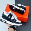 Tenis Urbanos Estilo Blanco Negro