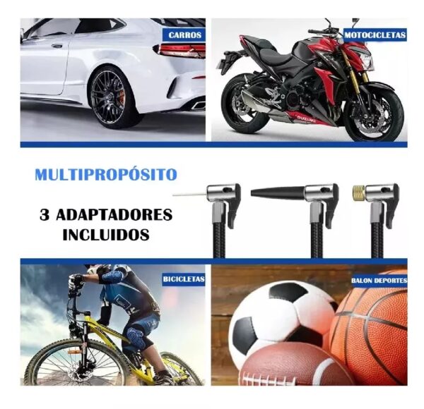Mini Compresor Inalámbrico Portátil 150 PSI – Bomba de Aire Inteligente