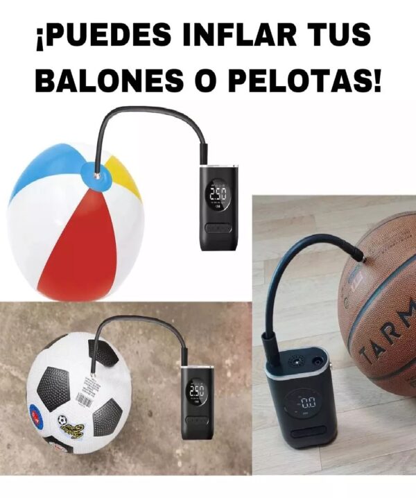 Mini Compresor Inalámbrico Portátil 150 PSI – Bomba de Aire Inteligente