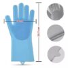 Guantes De Silicona Multiusos Con Cepillo Integrado