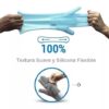 Guantes De Silicona Multiusos Con Cepillo Integrado