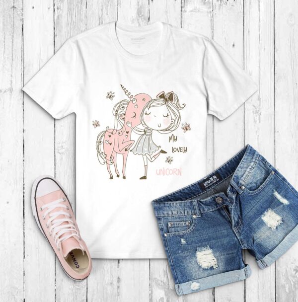 Camiseta Femenina Estampada Para Dama