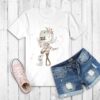 Camiseta Femenina Estampada Para Dama