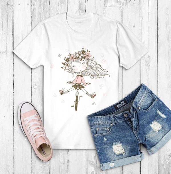 Camiseta Femenina Estampada Para Dama