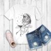 Camiseta Femenina Estampada Para Dama
