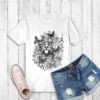 Camiseta Femenina Estampada Para Dama