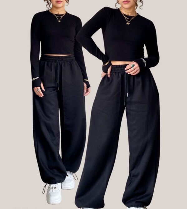 Jogger Premium Oversize Dama (Estilo Amplio & Confort)