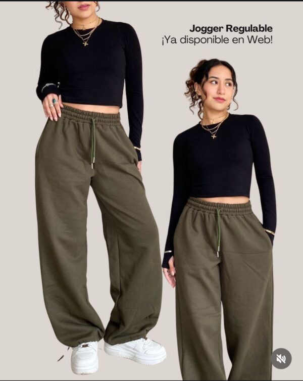 Jogger Premium Oversize Dama (Estilo Amplio & Confort)