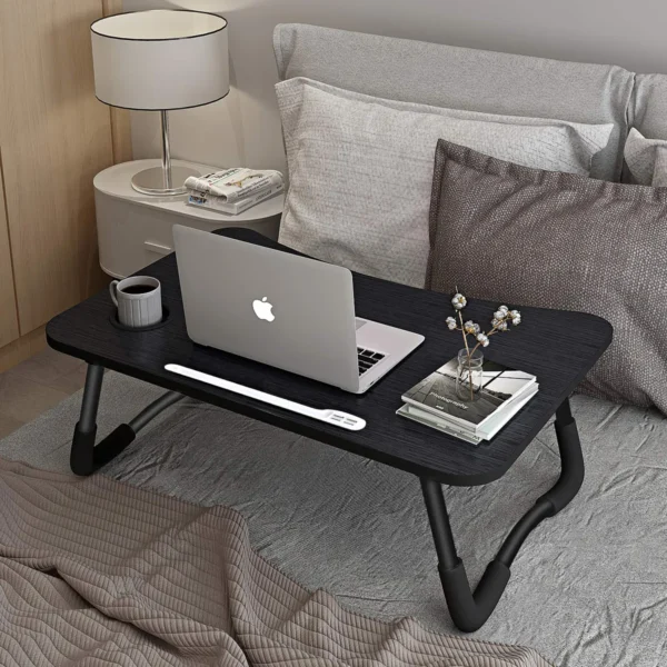 Mesa Plegable Multifuncional Para Cama Y Sofá Con 4 Puertos USB
