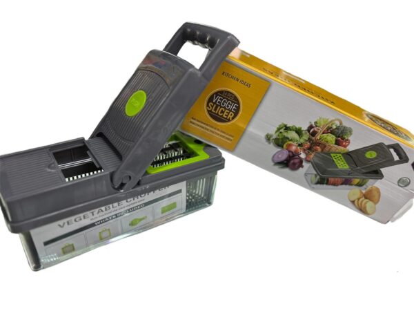 Picador Y Cortador De Frutas Y Verduras Mandolina 14 En 1