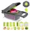 Picador Y Cortador De Frutas Y Verduras Mandolina 14 En 1