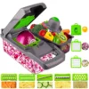 Picador Y Cortador De Frutas Y Verduras Mandolina 14 En 1