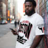 Camiseta Oversize Columbia Boston Para Hombre