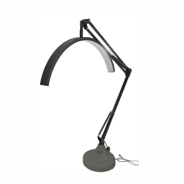Lámpara LED De Arco Con Soporte A La Mesa Y Brazo Articulado