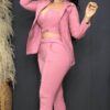 Conjunto Elegante Dama 3 Piezas (Blazer + Top + Pantalón)