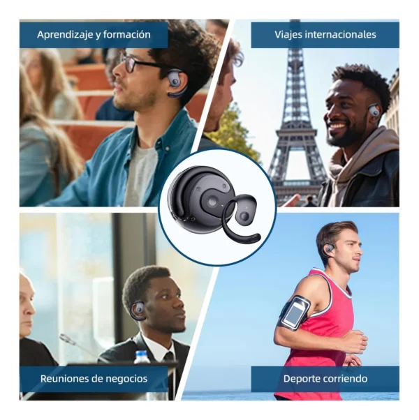 Audífonos Inalámbricos Bluetooth Estilo Cápsula Con Controles Táctiles