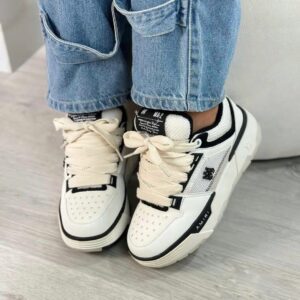 Tenis Urbanos Amiri Dama - Blanco/Negro