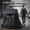 Bolso Temporada Escolar Cuero Vintage – Morral Amplio y Resistente