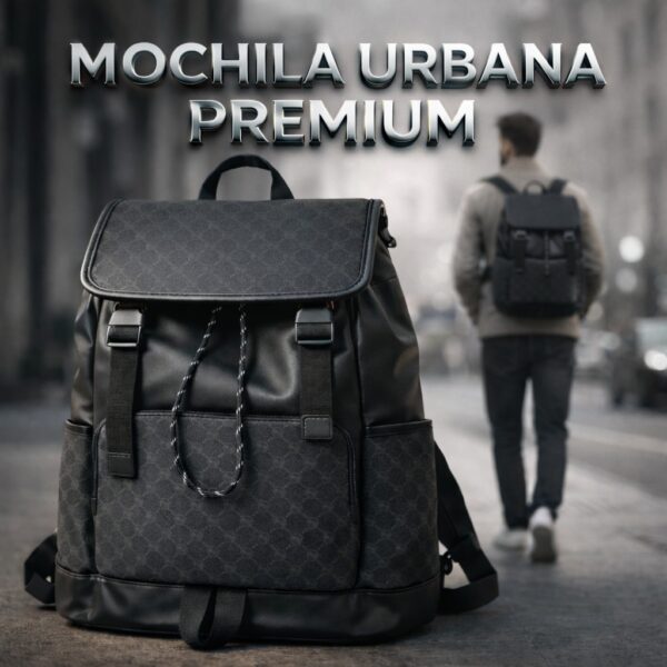 Bolso Temporada Escolar Cuero Vintage – Morral Amplio y Resistente
