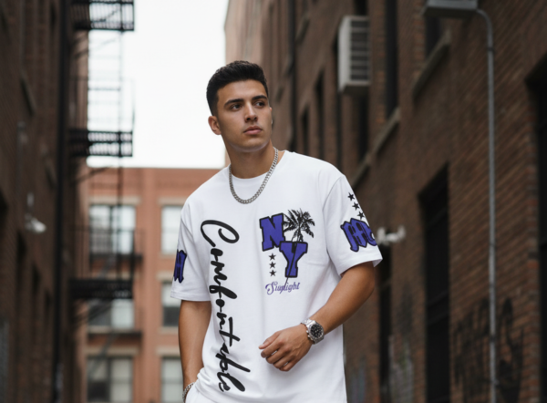 Camiseta Oversize Comfortable Para Hombre