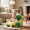 Cojín De Apoyo Y Asiento Sofá Para Bebé Aprende A Sentarse