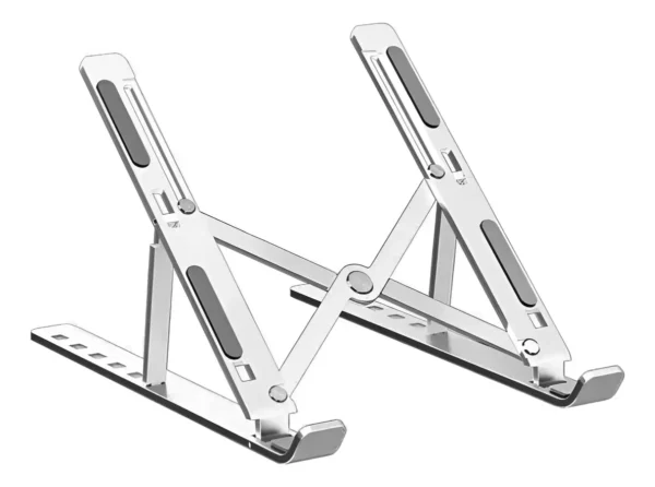 Soporte Notebook Plegable En Aluminio Con Altura Regulable