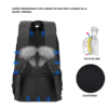 Bolso Morral Antirrobo De 45 Litros Moda