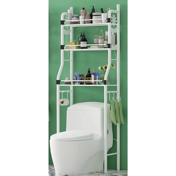 Organizador Para Baño Estante Blanco | Mueble Estantería Multi