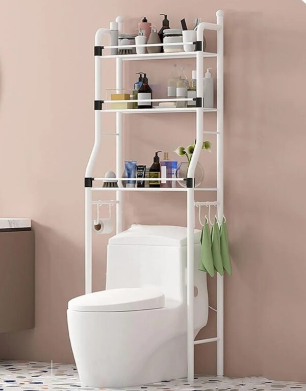 Organizador Para Baño Estante Blanco | Mueble Estantería Multi