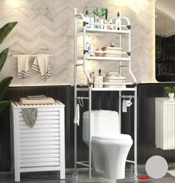 Organizador Para Baño Estante Blanco | Mueble Estantería Multi