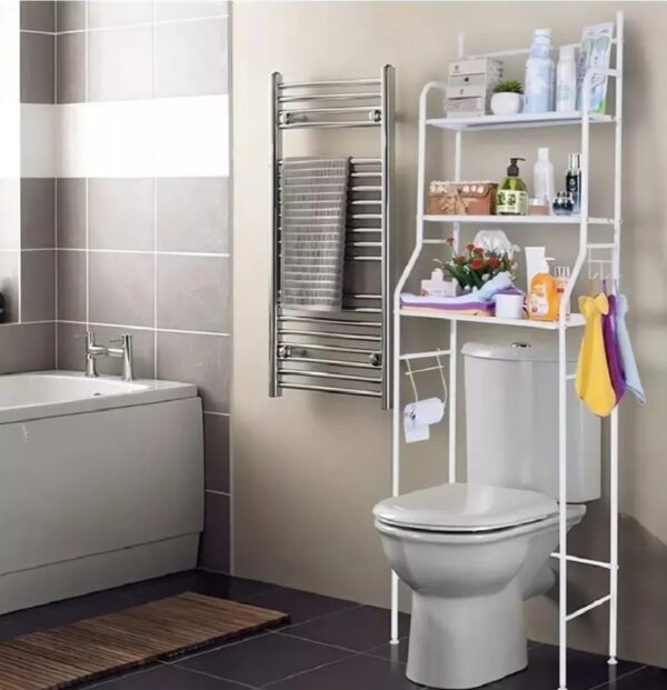 Organizador Para Baño Estante Blanco | Mueble Estantería Multi