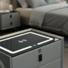 Mesa De Noche Inteligente Smartnight 5 En 1 Con Bloqueo Por Huella