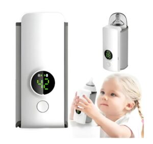 3fefe6a5-9a18-42c4-b006-a02405e9e184 Calentador De Biberón Recargable E Inalámbrico Con Pantalla Digital LED