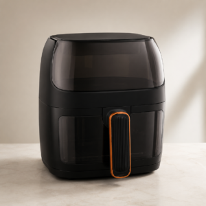 Freidora De Aire Digital 10 Litros 2400W Con Ventana Transparente Con Kit De Accesorios