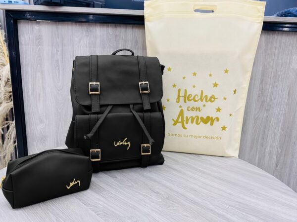 Combo Morral Sahara + Cosmetiquera Vz Para Dama