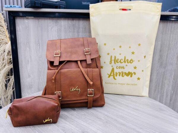 Combo Morral Sahara + Cosmetiquera Vz Para Dama