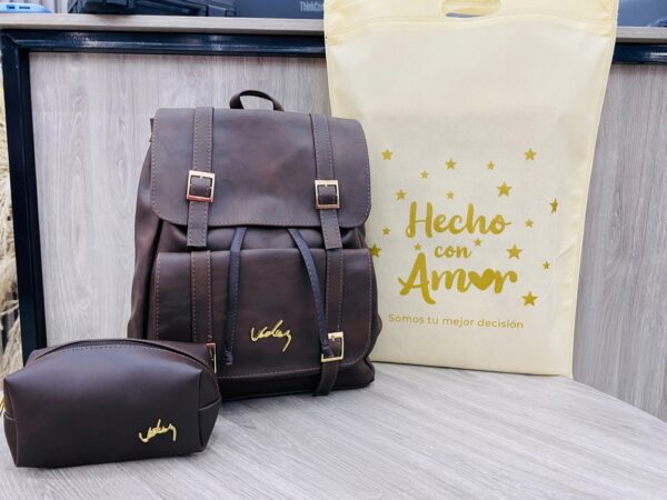 Combo Morral Sahara + Cosmetiquera Vz Para Dama