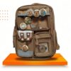 Bolso Morral Capibara Con Pines Decorativos | Mochila Escolar Kawaii Multiusos