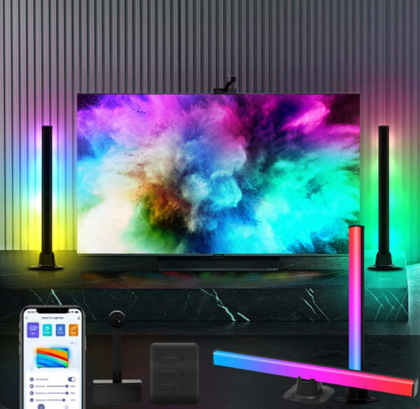 Barra De Luz LED RGB Rítmica Inteligente Wi-Fi