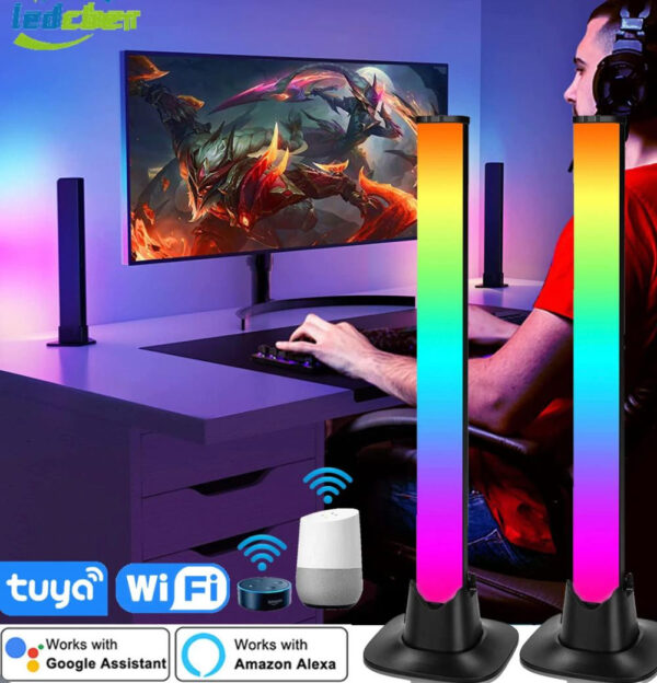 Barra De Luz LED RGB Rítmica Inteligente Wi-Fi