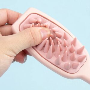 Cepillo Masajeador Y Exfoliante De Cuero Cabelludo