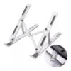 Base Soporte Plegable De Aluminio Para Laptop Y Tablet Con 7 Niveles De Altura